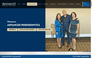 Advanced Periodontics and Implantology of Farmington website