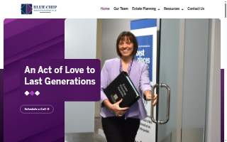 Blue Chip Estate Planning, PLLC website