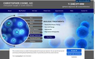 Dr Christopher Cooke website
