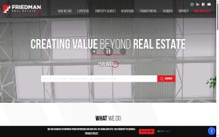 Friedman Real Estate website