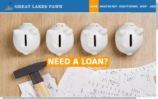 Great Lakes Pawn of Farmington website