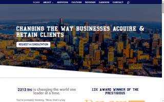 2313 Inc. website
