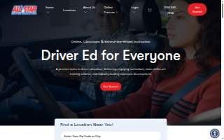 All Star Driver Education - Education Center website