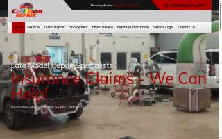Collision Shop of Farmington Hills website