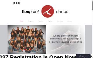 Flex Point Dance website