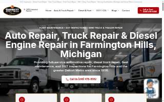 Garrett Auto & Truck Service website