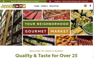 Jonna's Wine Shop website