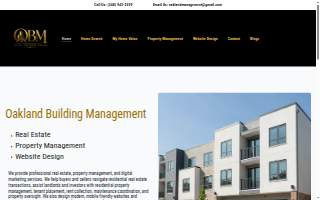 Oakland Real Estate Group website