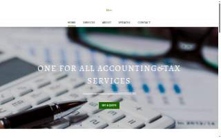 One For All Accounting & Tax Services website