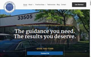 Pascaris Law Firm, PLLC of Farmington website