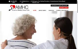 Advanced Medical House Calls website