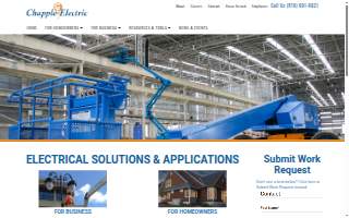 Chapple Electric website