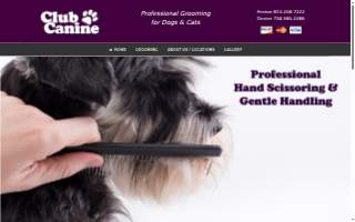 Club Canine Inc website