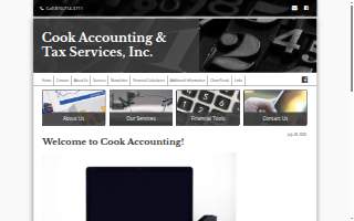 Cook Accounting & Tax Services Inc website