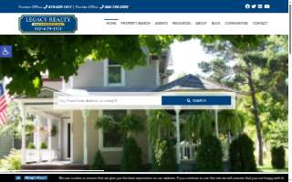 Legacy Realty Professionals, Inc. website