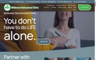 Midwest Behavioral Clinic of Fenton website