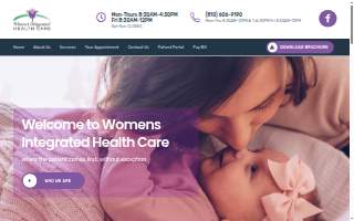 Womens Integrated Health Care website