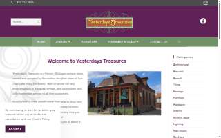 Yesterday's Treasures website