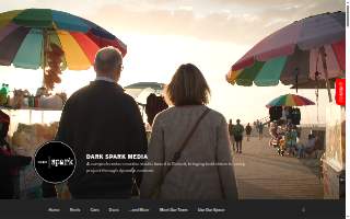 Dark Spark Media website