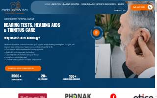 Excel Audiology @ Gupta ENT Center, Royal Oak website