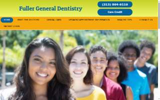 Fuller General Dentistry website