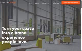 Ideation Orange of Ferndale website