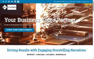 M-1 Studios : Business Video Agency of Ferndale website
