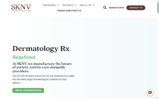 SKN Medical Spa website