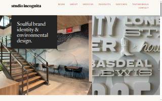 Studio Incognita website