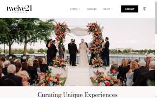 Twelve24 Events website