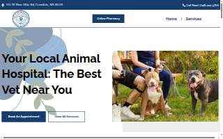 West Woodward Animal Hospital of Ferndale website