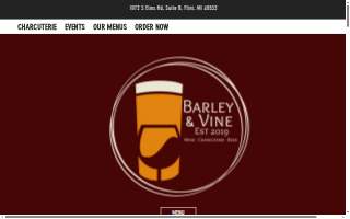 Barley & Vine website