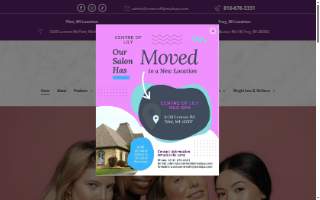 Centre of Lily Med Spa website