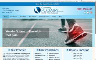 Community Podiatry Group, PC: David T. Taylor, DPM website