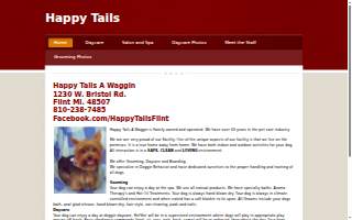 Happy Tails website