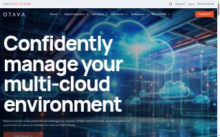 OTAVA® - Flint, Michigan Cloud and Data Center website