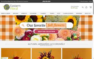 Eastern Floral website