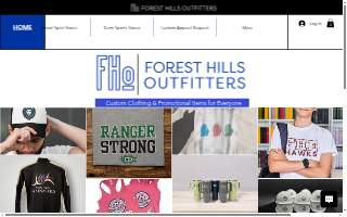 Forest Hills Outfitters website