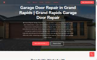 Grand Rapids Garage Door Repair of Forest Hills website