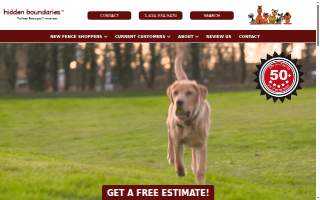 Hidden Boundaries website