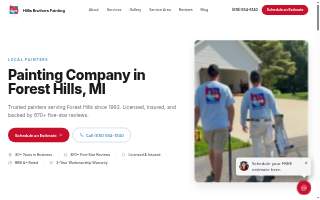 Hillis Brothers Painting website