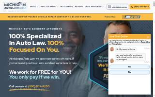 Michigan Auto Law - Auto Accident Attorneys of Forest Hills website