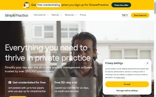 Simple Wellness Solutions, LLC of Forest Hills website