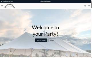 Ultra Flash Rental website