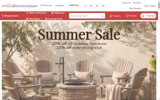 Amish Direct Furniture of Fraser website