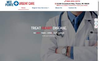 Medpointe Urgent Care Walk In, TeleMedicine & Rapid Testing website