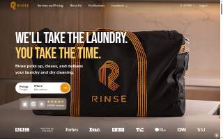 Rinse Car Wash website