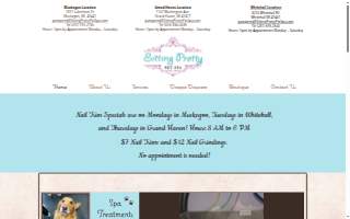 Sittin pretty pet spa website