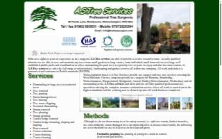 The Tree Surgeon of Fraser website