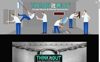 Think It Out Escape Rooms of Fraser website